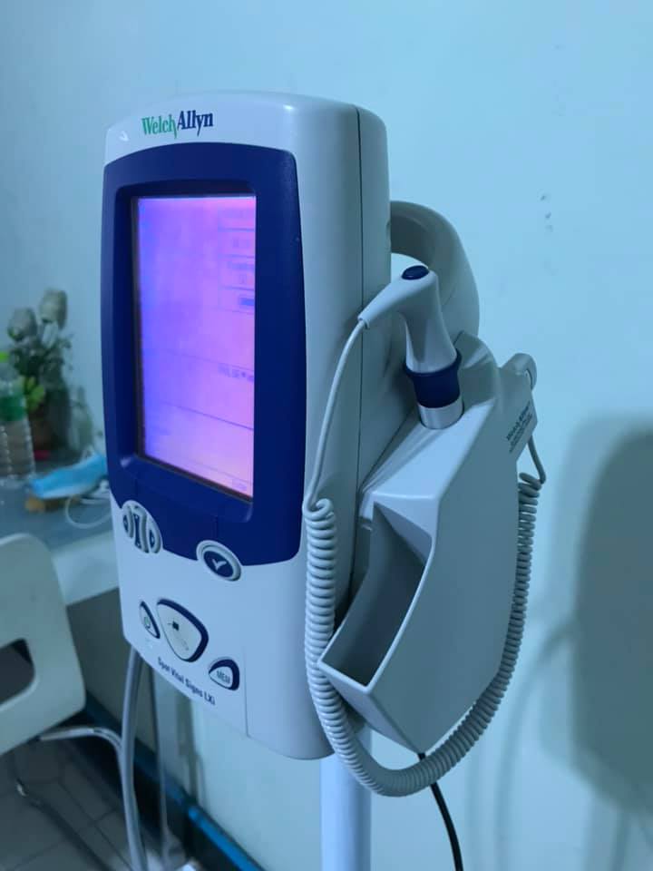 เครื่อง วัดความดัน-อุณหภูมิ-spO2 เเบบโมบาย