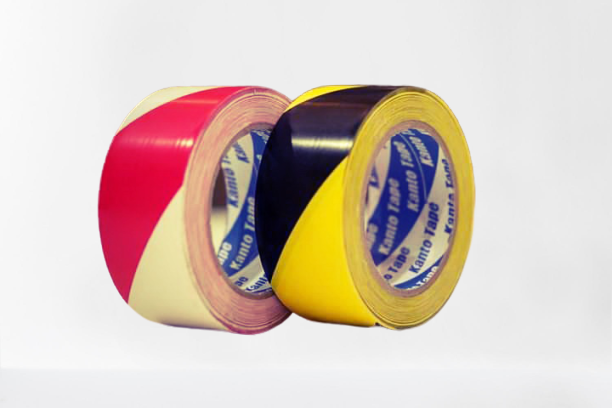 เทปตีเส้นพื้น 2 สี  PVC Floor Marking Tape Kanto Brand